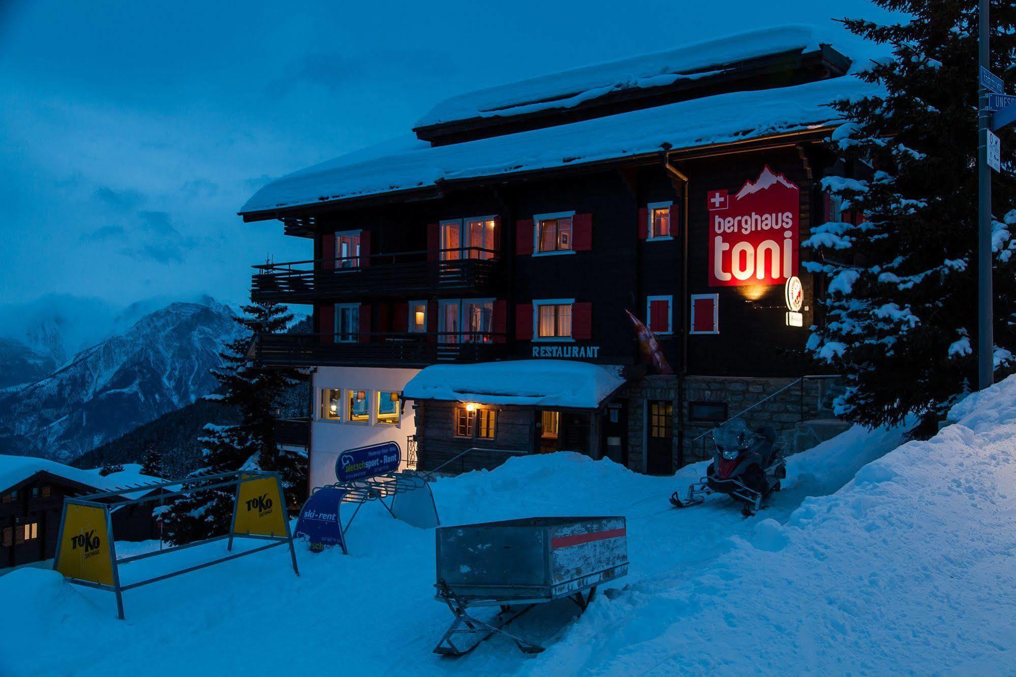 Berghaus Toni Hotel Riederalp Exterior photo