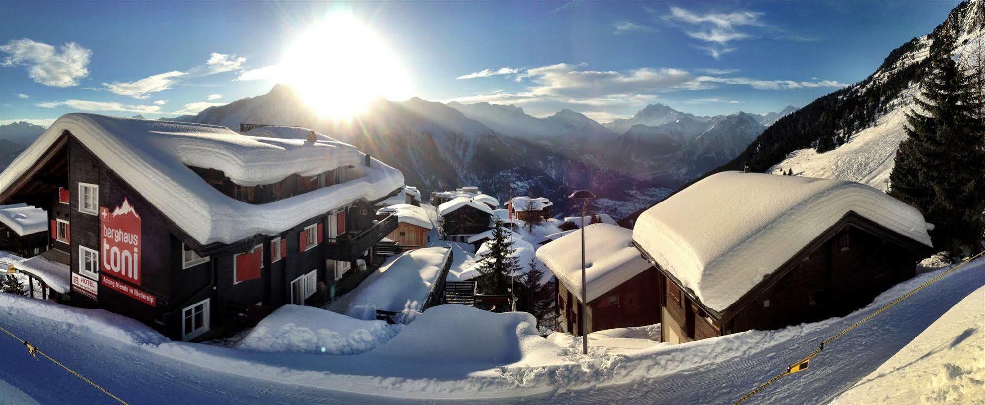 Berghaus Toni Hotel Riederalp Exterior photo